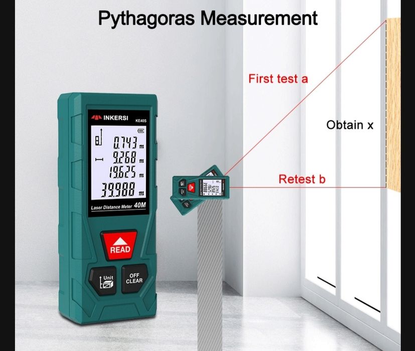 INKERSI - Лазерный дальномер (120-метр)