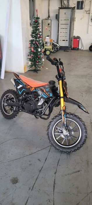 Cross 49cc cu pornire la buton pentru copii nou cu garantie