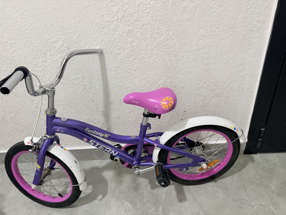 Продам велосипед для девочки 3-7лет