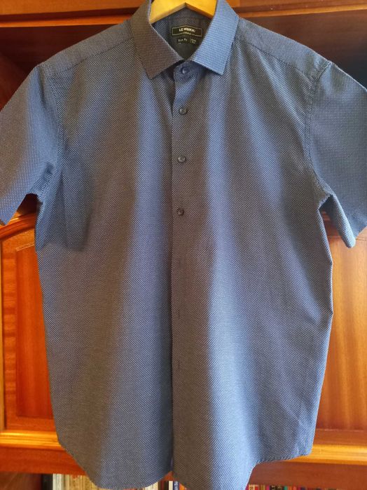 camasa barbat maneca scurta material f.bun si placut la atingere