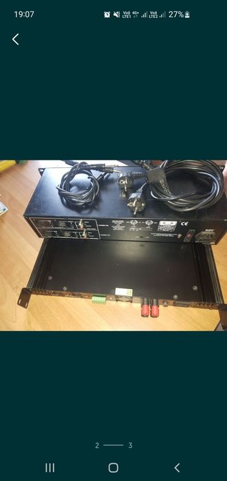 Продам комплект, усилитель и эквалайзер   бренда ART