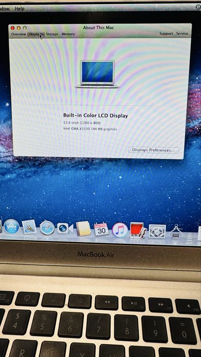 Macbook air a1237 13"