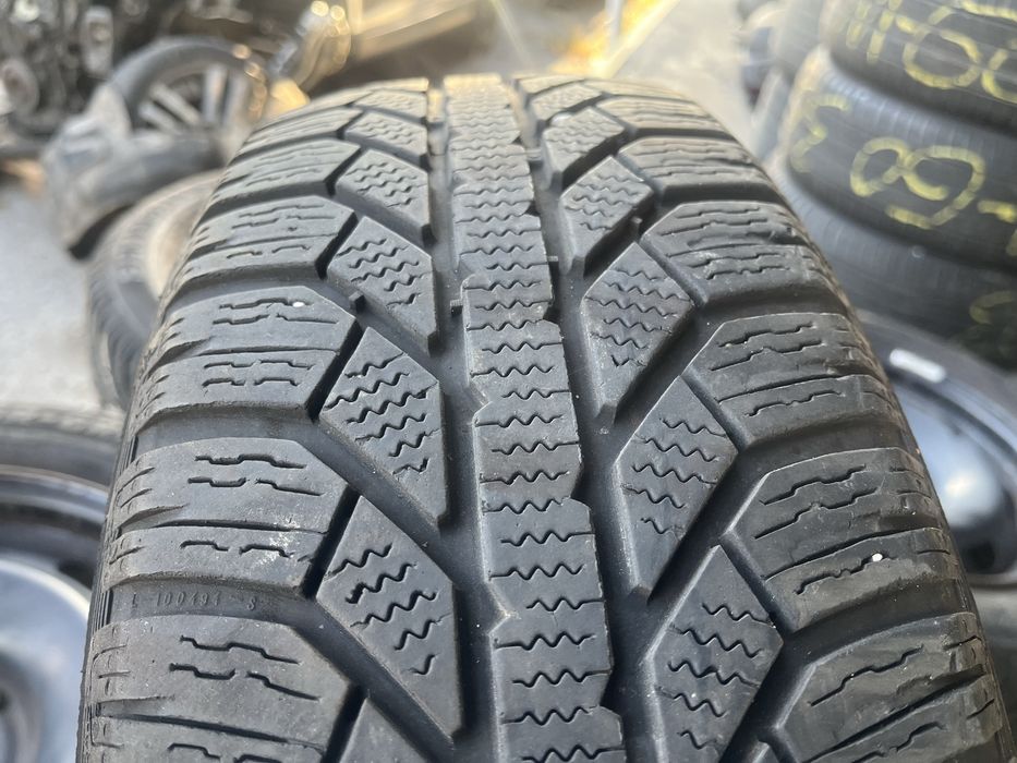 4 бр. метални джанти 15” 4x108 за Ford със зимни гуми