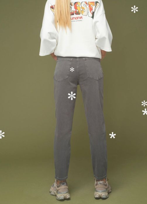 Дънки Junona висока талия