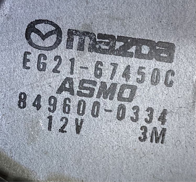 Mazda CX-7 2010година мотори предни и задни чистачки и рамене
