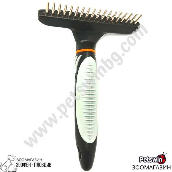 Гребло с 18 Зъбци- Дългокосмести породи Котки и Кучета- с Гъста козина