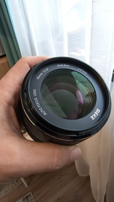 Vând obiectiv Meike 85mm F1.8 montura Nikon F