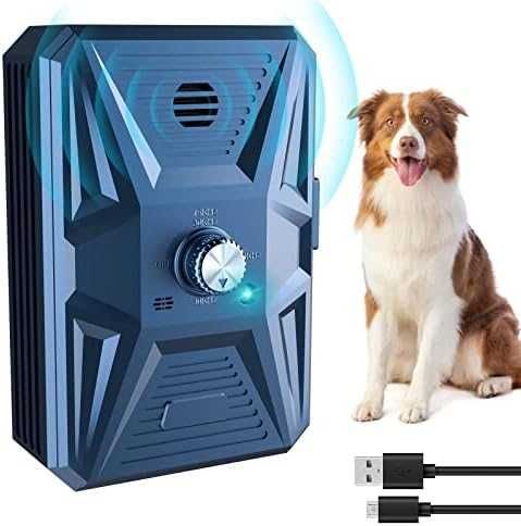 Ново Ултразвуково устройство против лай IPX4, 3 режима, до 10 м обхват