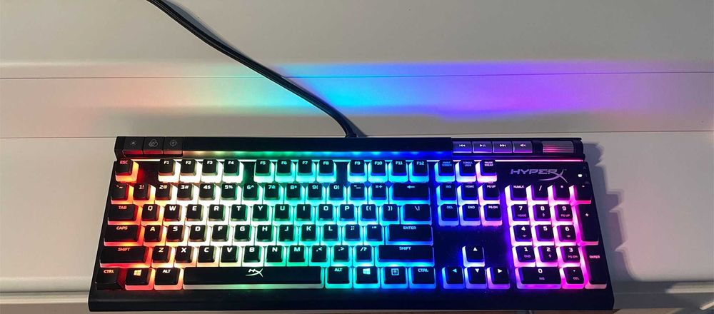 Tastatura Gaming mecanica HyperX Alloy Elite 2 HX Red, USB, negru