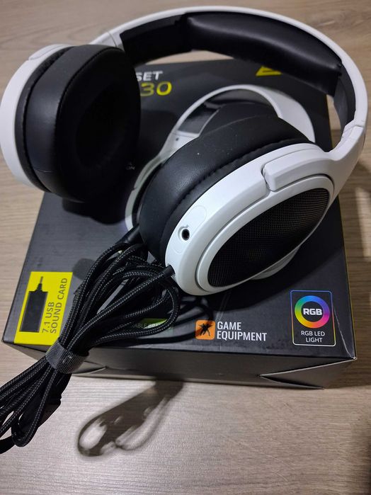 Игровые Наушники 2E Gaming HG330 7.1 White