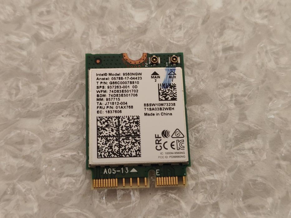 Модем Intel 9560NGW