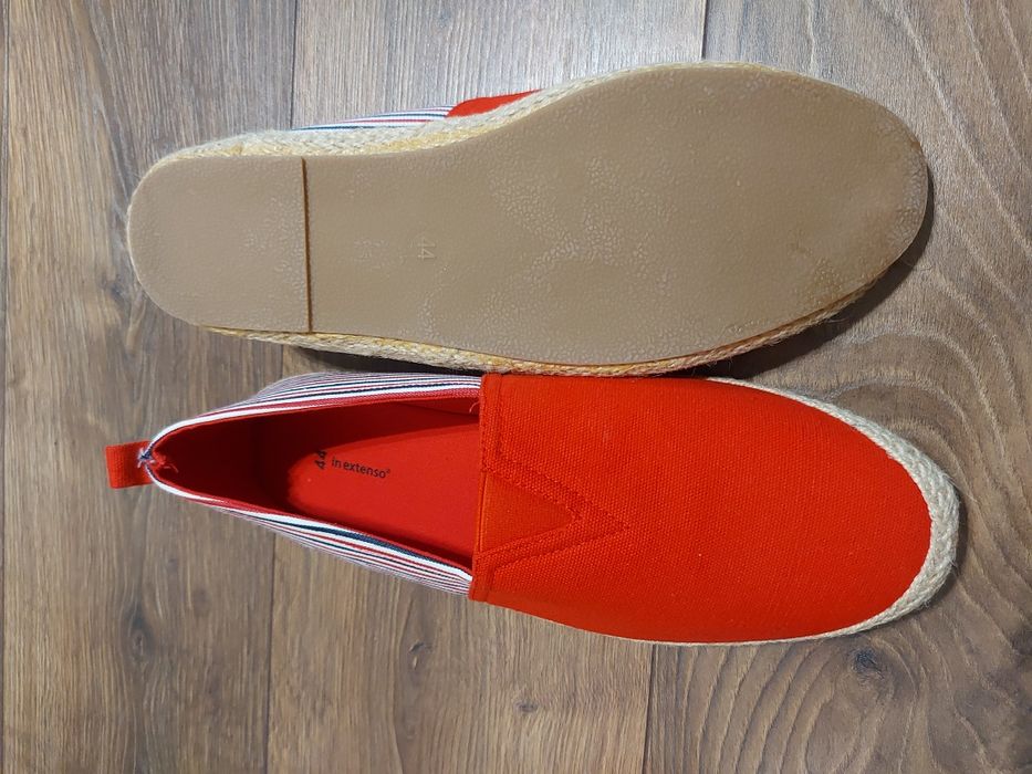 INEXTENSO espadrile barbati noi nr.44 rosii