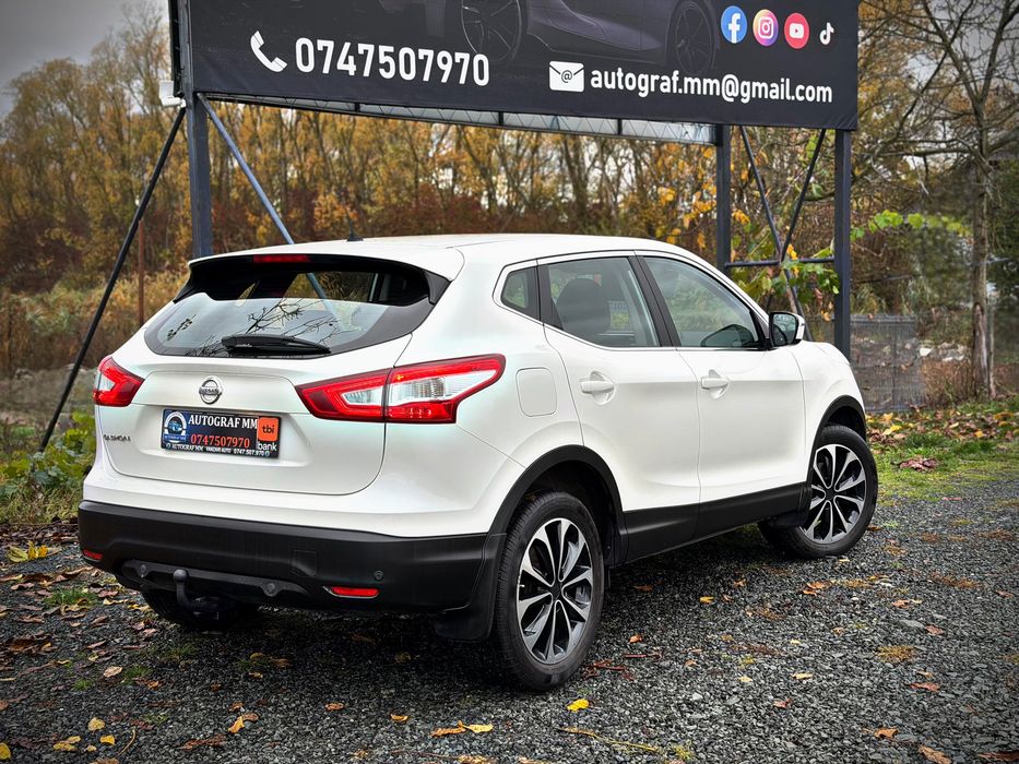 Nissan Qashqai / 1,5Dci / 2017 / Led / Alb perlat