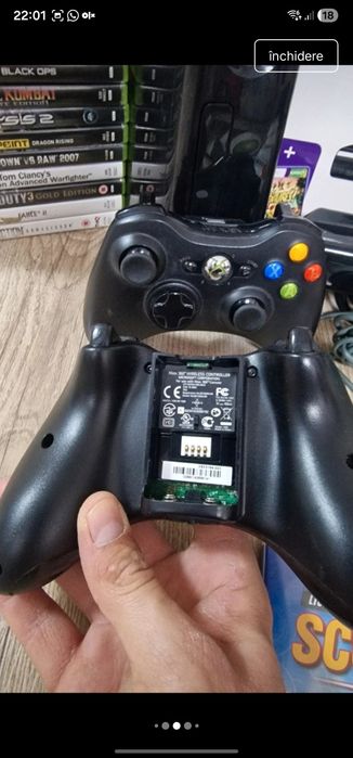 Xbox 360 Slim 250GB + 33 jocuri