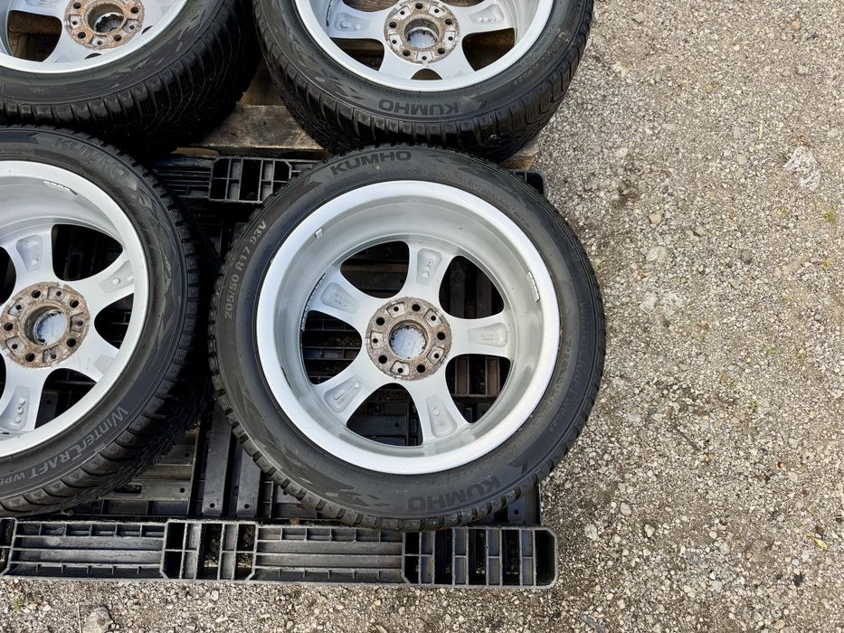 Алуминиеви джанти 17" 5x120+НОВИ ГУМИ DOT2625 Kumho-BMW X3,E87,E60,F20