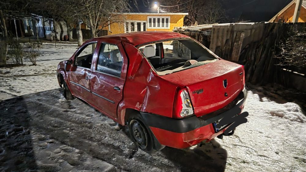 Dacia Logan-2008 -1.4 benzina -motorul clasic MPI -avariată