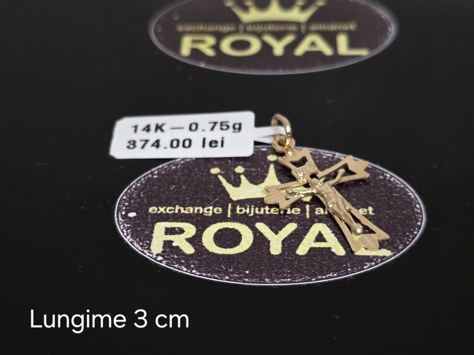 Bijuteria Royal: Pandantiv aur 14k/0.74 gr