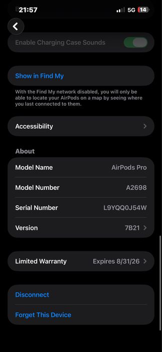 Casti AirPods Pro 2 Noi - Anulare Sunet - Predare personala