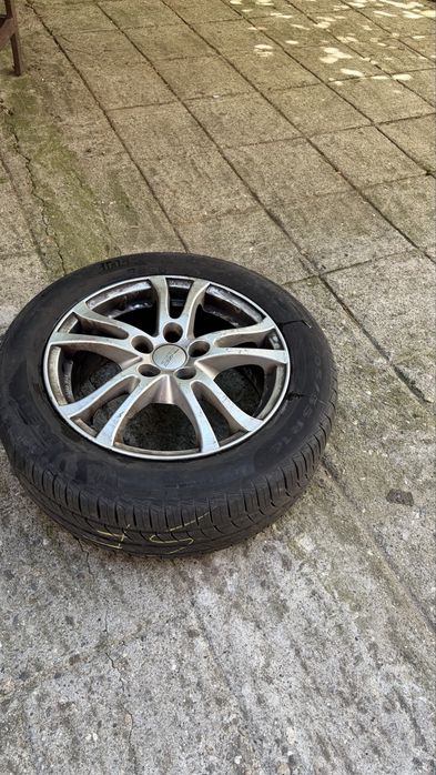 Set 4 jante aliaj + anvelope 205/55 R16