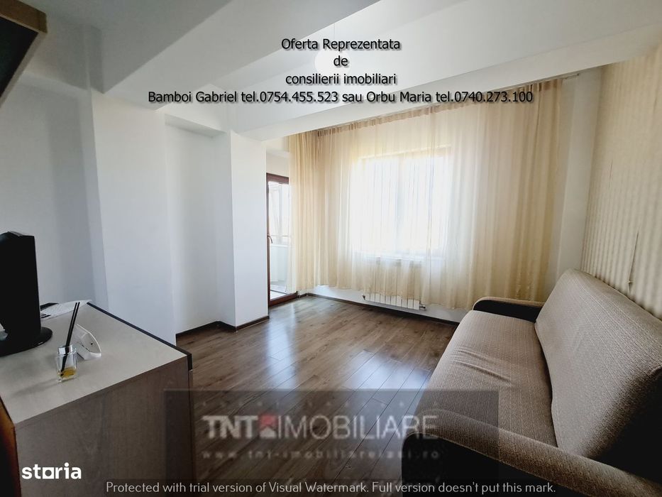 Apartament 1 camera bloc nou de inchiriat zona Pd Fier Moara de Vant