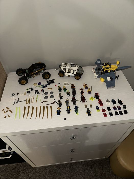 Lot figurine+vehicule lego ninjago