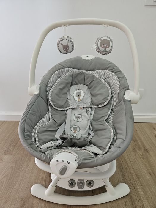 Leagan si balansoar rotativ bebelusi Joie Sansa 2 in 1 Portrait