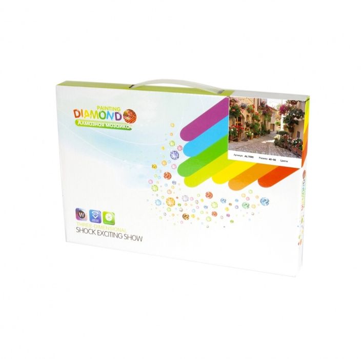 Алмазная мозаика 40 - 50 см                                    120.000