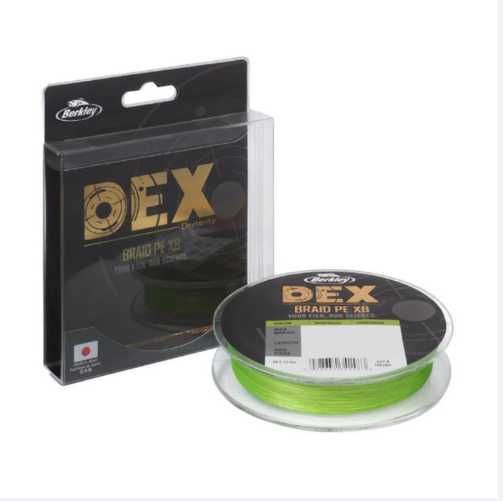 Fir Textil Berkley Dex x8 PE, Chartreuse, 150m  0.04 MM