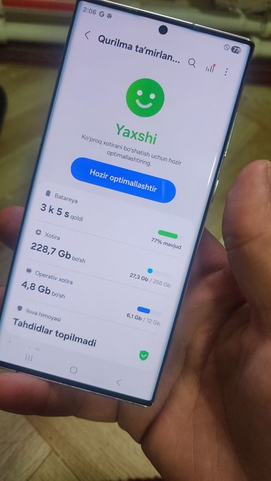 Samsung s22 Ultra tiniq varyanti