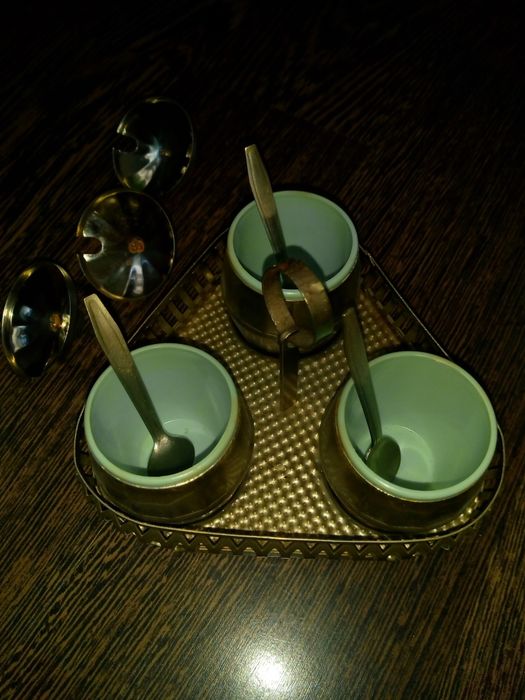 Винтидж комплект за подправки от времето на соца/ново