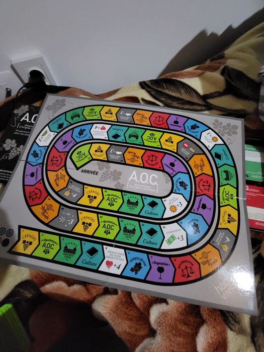A.O.C. (Amusement d'Origine Contrôlée). Este un board game .