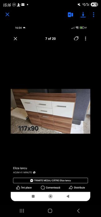 Vând mobilă second-hand, import Germania