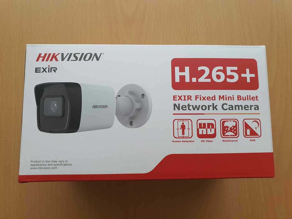 Camera IP PoE Hikvision 4 MP model DS-2CD1043G2-IUF Mic, Card, noua Sigilata