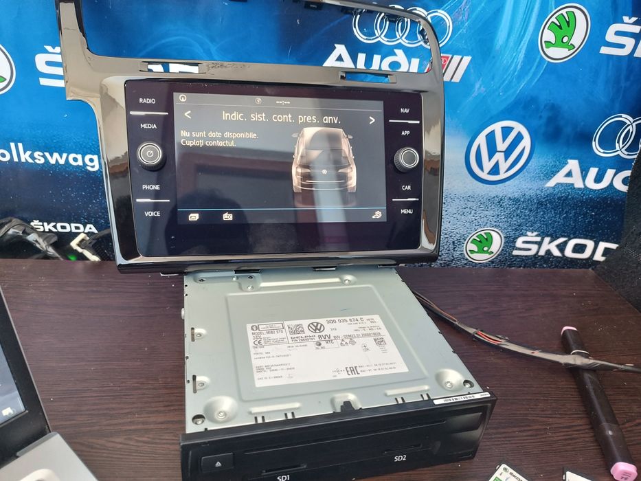 Vând navigație Mib2 modul Carplay și android auto, Bluetoth Golf7 Vw