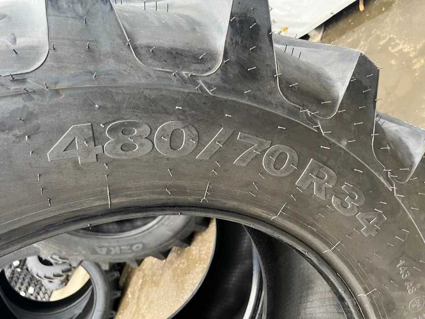 Anvelope noi 480/70R34 radiale marca OZKA pentru tractor spate FENDT