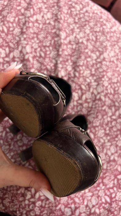 Pantofi Gucci piele maro 38