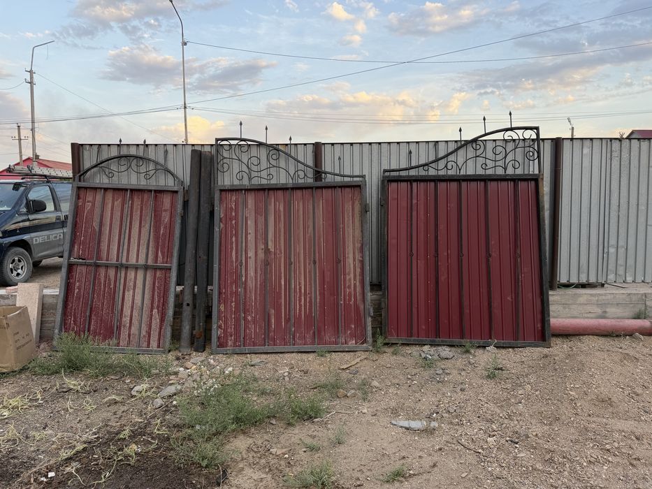 Продам ворота и калитку б/у
