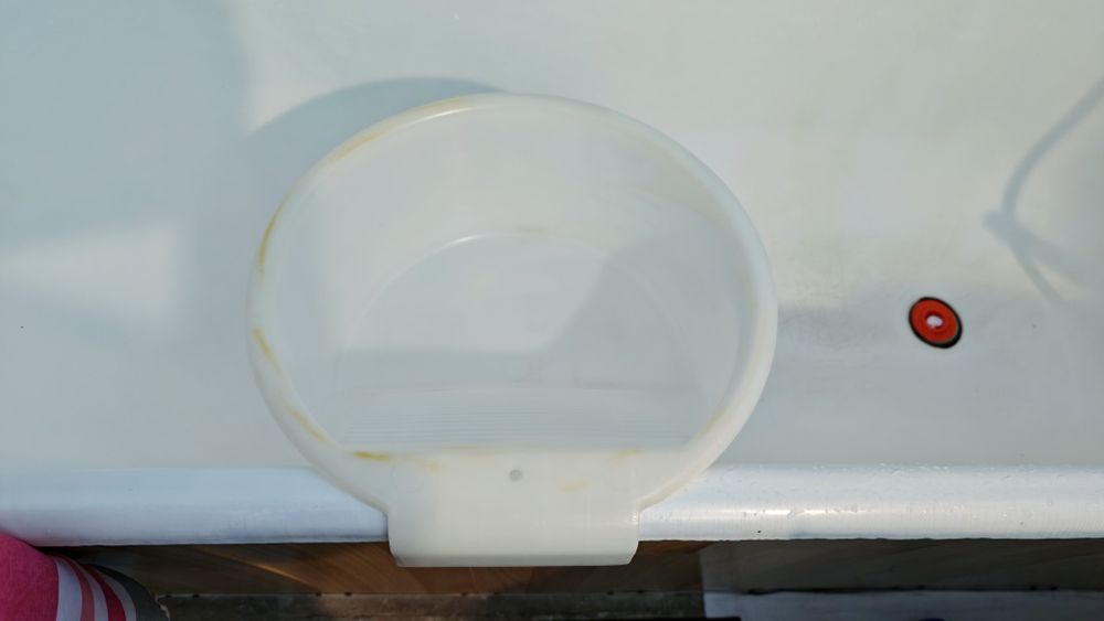 Таз для стирки с решеткой(теркой) СССР