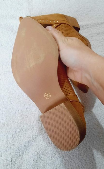 Botine damă Brook Camel nr.36, interior 22cm