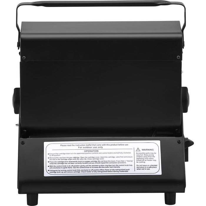 Incalzitor portabil si aragaz pentru camping 2 în 1, 1.8 Kw,