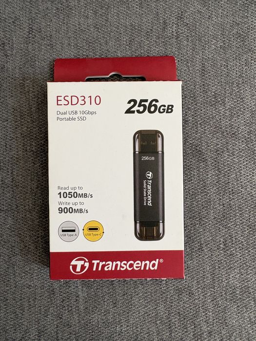 Внешний SSD Transcend. Есть М.2