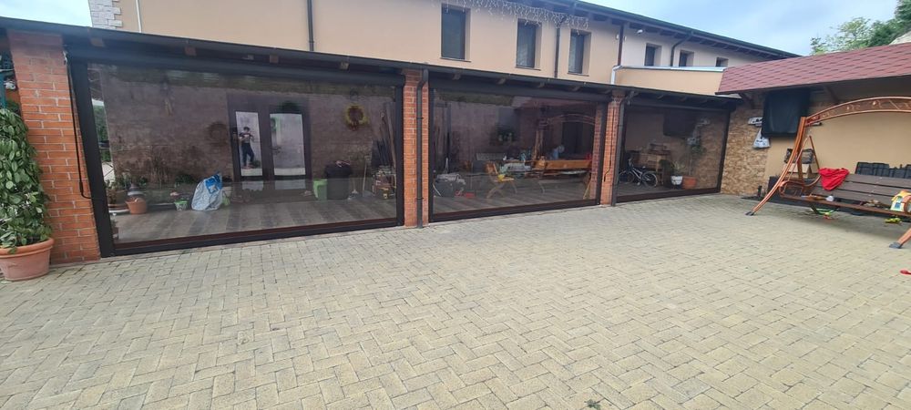 Terase cu folie polycristal