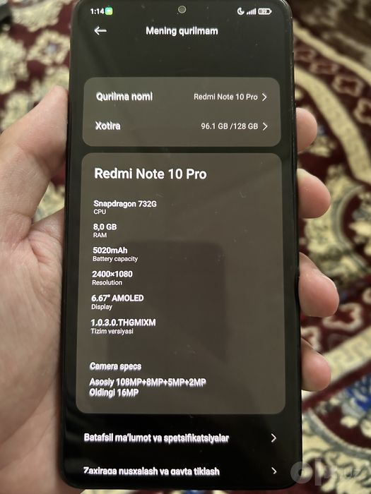Redmi Note 10 Pro
