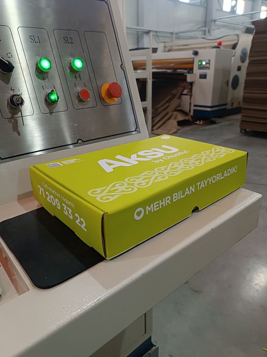 Gofra karobka ishlab chiqazish