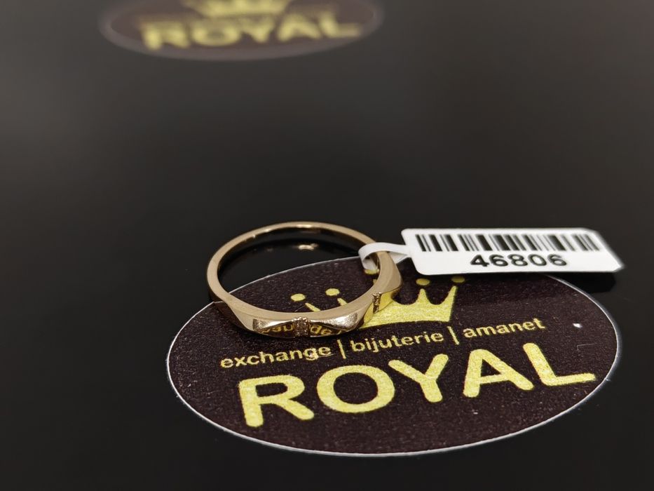 Bijuteria Royal: Inel aur 14k/1.14 gr