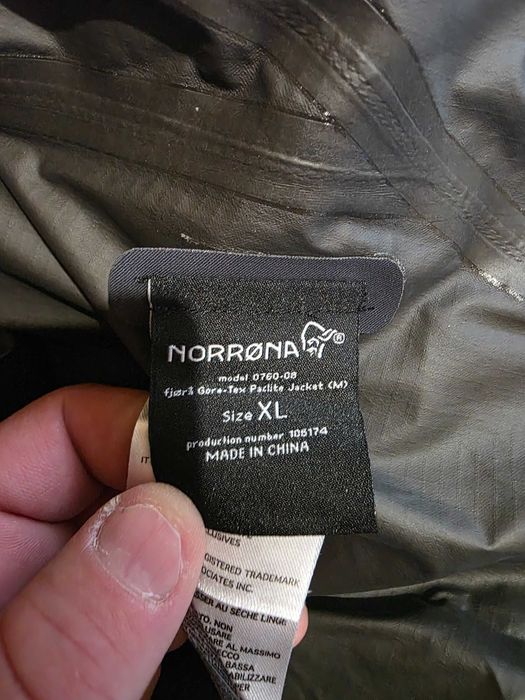 Norrona Fjora Flex1 Gore-Tex Paclite Мъжко Яке Колоездене Туризъм XL