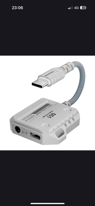 Переходник для наушников  для пабг, кс, стендоф, фф