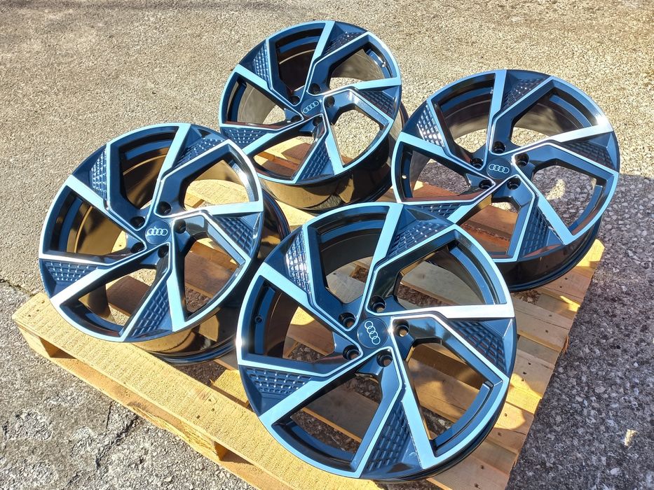 18 Audi RS2025 line A4 A5 A6 A7 A8 Q3 Q5 Rs6 Rs7 Black Diamond 8.5j