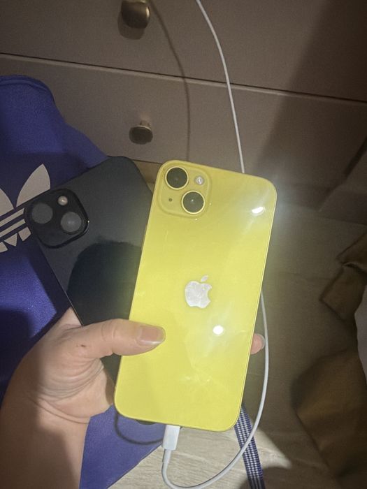 iphone 14 plus  128 гб черный и желтый