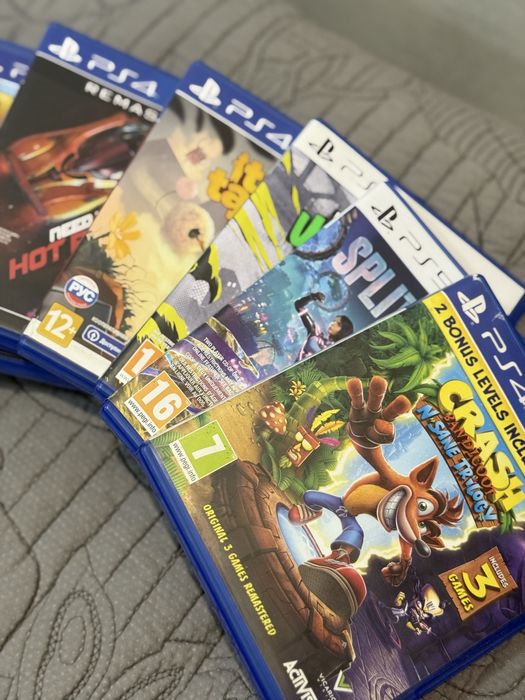 Оригинальные диски б/у на PS5/4